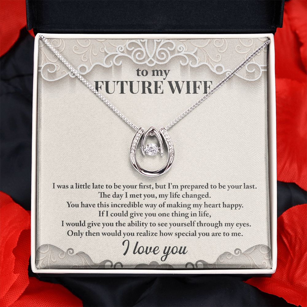 CardWelry Future Wife Gift, Gift for Fiancé, Gift For Future Wife, Necklace Gift for Wife To Be Jewelry