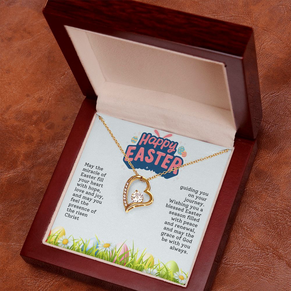 CARDWELRYJewelryHappy Easter, May The Miracle of Easter CardWelry Necklace Gift