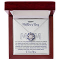 CARDWELRYJewelryHppay Nother's Day Mom, Thank You For All Love Knot CardWelry Gift