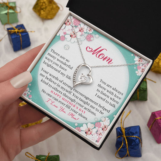 CardWelry Mom Mother's Day Gift, Sparkling Crystals and Heartfelt Message: The Ultimate Mother's Day Gift Jewelry