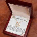 CARDWELRYJewelryMother-In-Law, I Want To Remind You, White Gold Forever Love Necklace