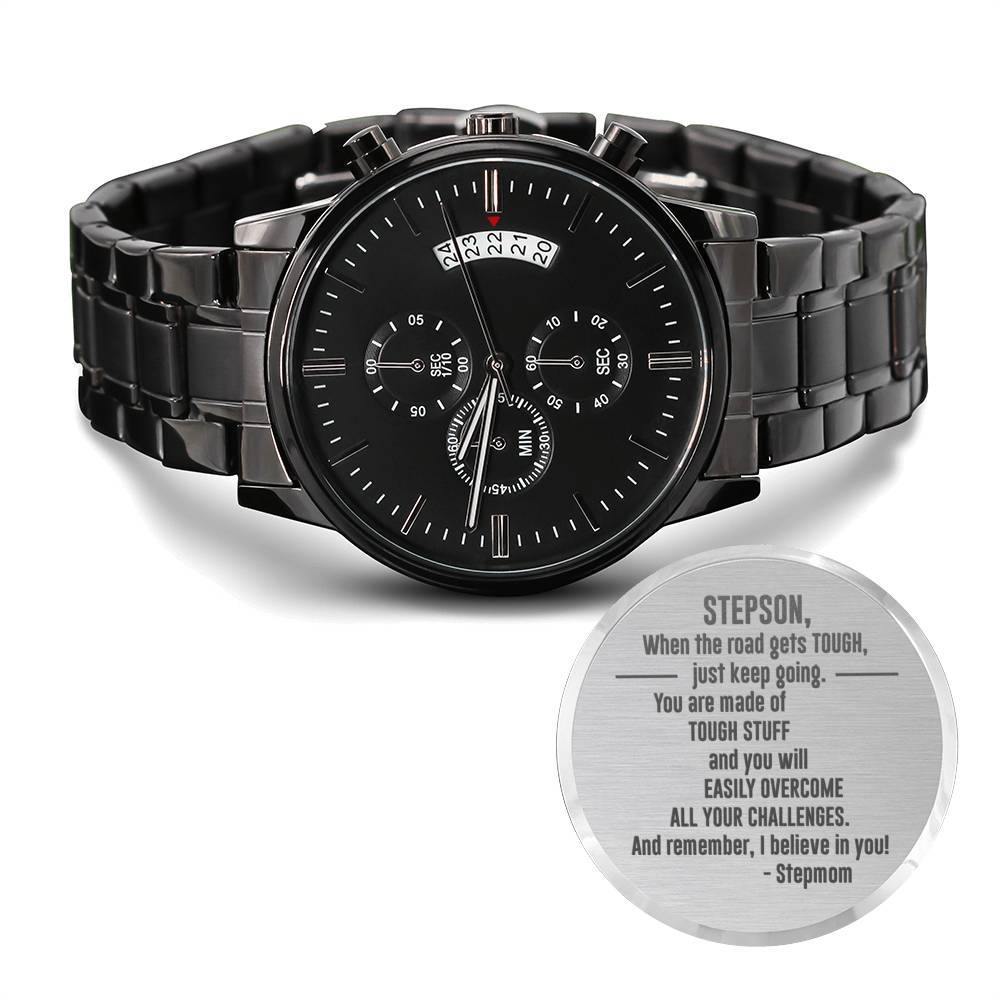 CardWelry Stepson Gift Watch from Stepmom Jewelry