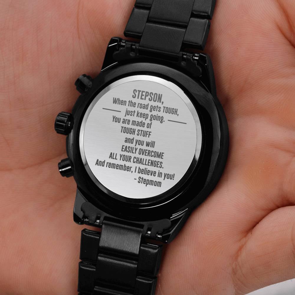 CardWelry Stepson Gift Watch from Stepmom Jewelry