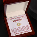 CARDWELRYJewelryTi The Most Loving Mother, This Necklace Love Knot CardWelry Gift