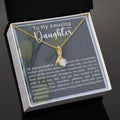 CARDWELRYJewelryTo My Amazing Daughter, I Am Proud Alluring Beauty CardWelry Gift