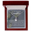 CARDWELRYJewelryTo My Amazing Daughter, I Am Proud Alluring Beauty CardWelry Gift