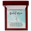 CARDWELRYJewelryTo My Bonus Mom, I Couldn't Be More Grateful Alluring Beauty CardWelry Gift