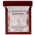 CARDWELRYJewelryTo My Bonus Mom, Thanks for Putting Up Alluring Beauty CardWelry Gift