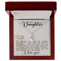 CARDWELRYJewelryTo My Daighter, I Am Blessed To Have You Alluring Beauty CardWelry Gift