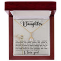 CARDWELRYJewelryTo My Daighter, I Am Blessed To Have You Alluring Beauty CardWelry Gift