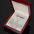 CARDWELRYJewelryTo My Daighter, I Am Blessed To Have You Alluring Beauty CardWelry Gift