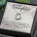 CARDWELRYJewelryTo My Daughter, I Admire the Woman... Forever Love CardWelry Necklace