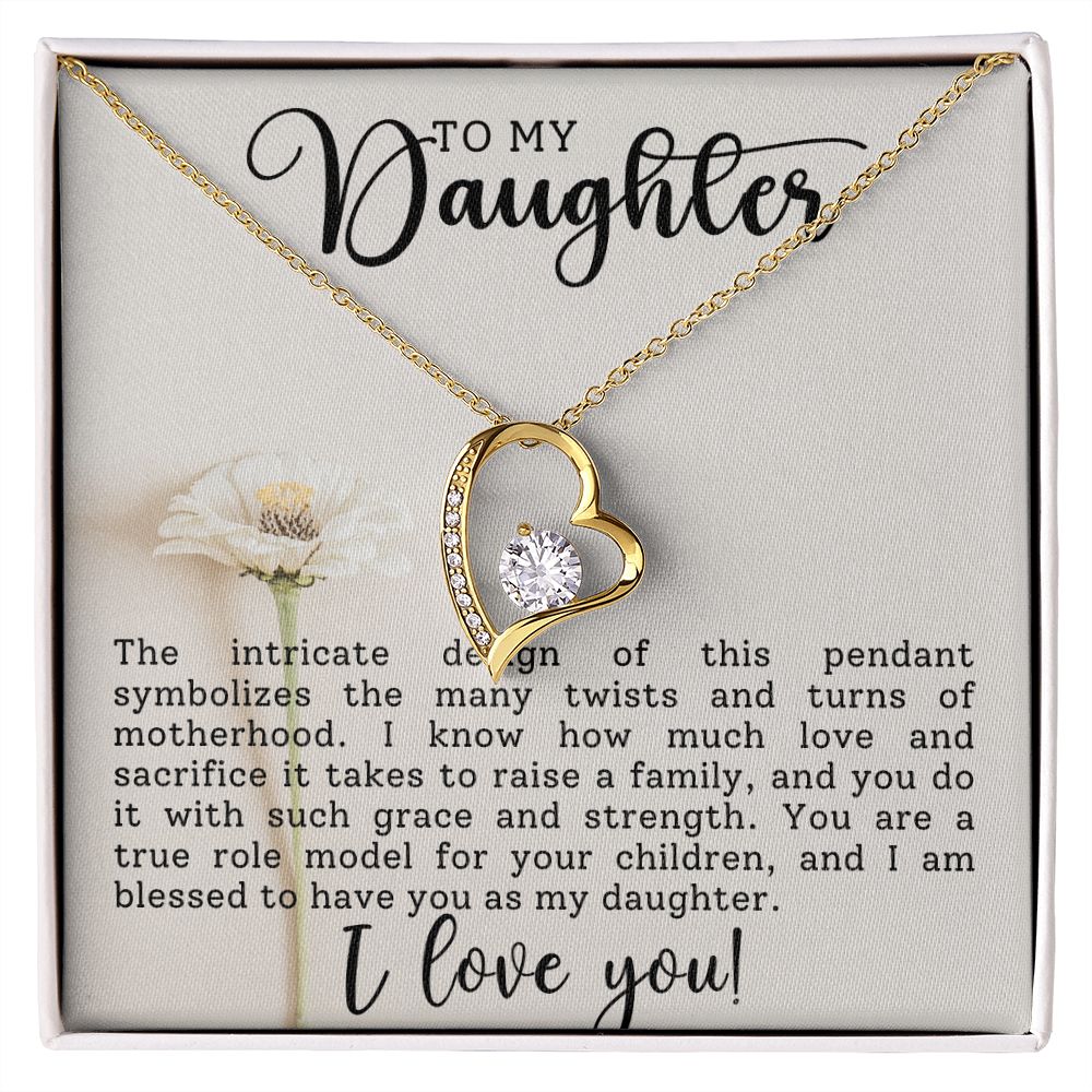 CARDWELRYJewelryTo My Daughter, I am Blessed To Have You, Forever Love CardWelry Gift