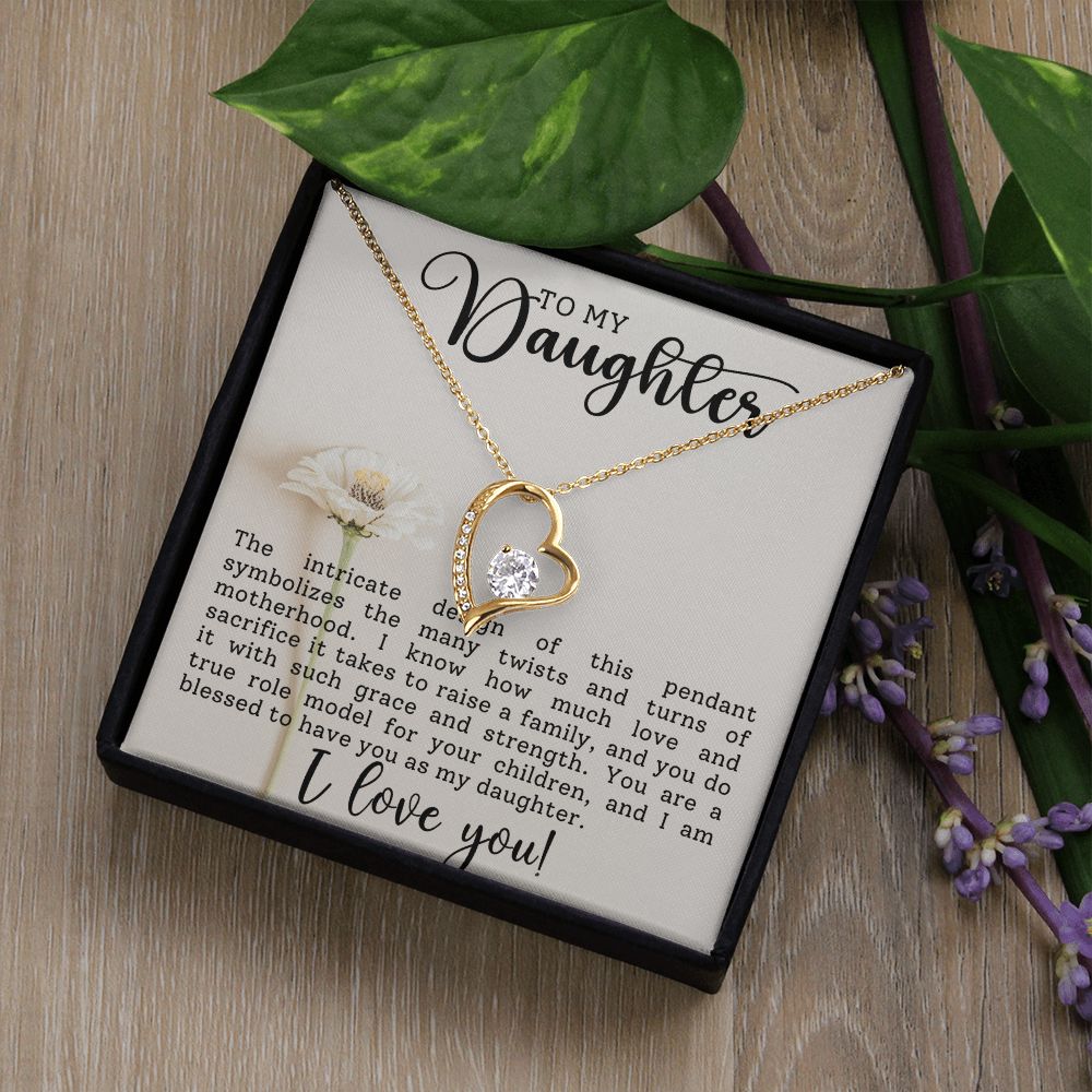 CARDWELRYJewelryTo My Daughter, I am Blessed To Have You, Forever Love CardWelry Gift