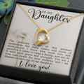 CARDWELRYJewelryTo My Daughter, I am Blessed To Have You, Forever Love CardWelry Gift