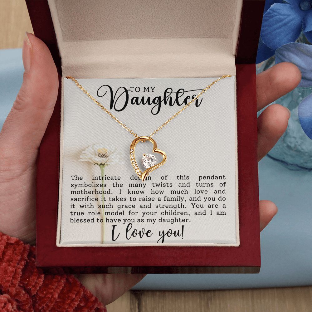 CARDWELRYJewelryTo My Daughter, I am Blessed To Have You, Forever Love CardWelry Gift