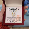 CARDWELRYJewelryTo My Daughter, I am So Proud Of The... Forever Love CardWelry Necklace