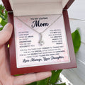 CARDWELRYJewelryTo My Loving Mom, For All The Time I Forgtot to Thank You Alluring Beauty CardWelry Gift