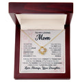 CARDWELRYJewelryTo My Loving Mom, For All The Time I Forgtot to Thank You Love Knot CardWelry Gift