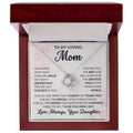 CARDWELRYJewelryTo My Loving Mom, For All The Time I Forgtot to Thank You Love Knot CardWelry Gift