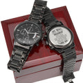 CardWelry To My Man I Love You Watch Jewelry Luxury Box