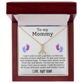 CARDWELRYJewelryTo My Mommy, I can't Wait to See Your Face Alluring Beauty CardWelry Gift