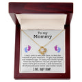 CARDWELRYJewelryTo My Mommy, I can't Wait to See Your Face Love Knot CardWelry Gift