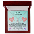 CARDWELRYJewelryTo My Mommy, love, Babt Bump Alluring Beauty CardWelry Gift