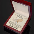 CARDWELRYJewelryTo My Mommy, Your Heartbeat Is My Lullaby Alluring Beauty CardWelry Gift