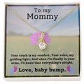 CARDWELRYJewelryTo My Mommy, Your Touch Is My Comfort Alluring Beauty CardWelry Gift