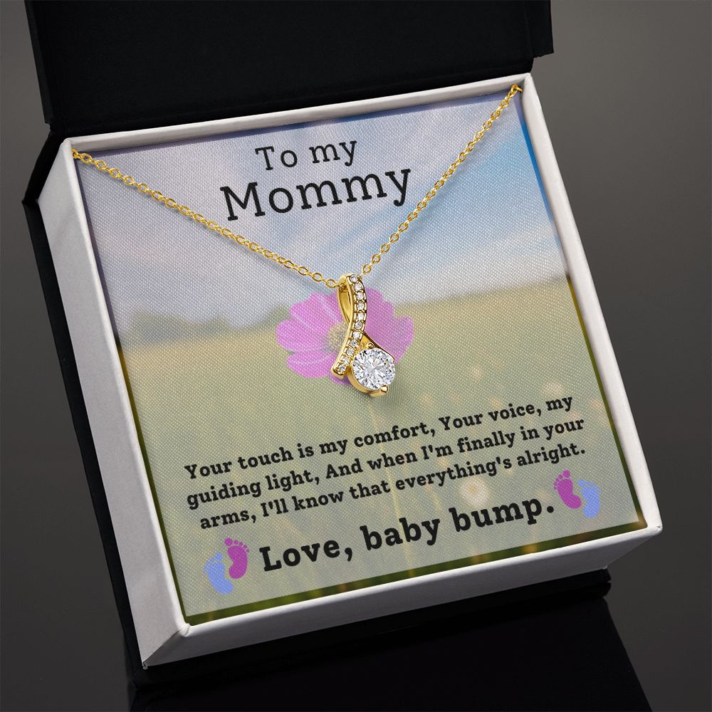 CARDWELRYJewelryTo My Mommy, Your Touch Is My Comfort Alluring Beauty CardWelry Gift