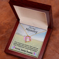 CARDWELRYJewelryTo My Mommy, Your Touch is my comfort, Baby Bump, CardWelry Necklace