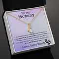 CARDWELRYJewelryto My Moomy, soon I'll Be In Your Arm Alluring Beauty CardWelry Gift