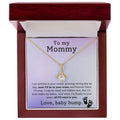 CARDWELRYJewelryto My Moomy, soon I'll Be In Your Arm Alluring Beauty CardWelry Gift