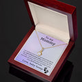 CARDWELRYJewelryto My Moomy, soon I'll Be In Your Arm Alluring Beauty CardWelry Gift