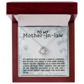 CARDWELRYJewelryTo My Mother-In-Law, I will Never Forget Love Knot CardWelry Gift