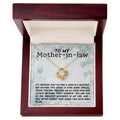 CARDWELRYJewelryTo My Mother-In-Law, I will Never Forget Love Knot CardWelry Gift