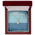 CARDWELRYJewelryTo My Mother-In-Law, thank you for being Alluring Beauty CardWelry Gift