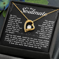 CardWelry To My Soulmate, Should I Have Three Magical Wishes Forever Love Necklace Gift for her Jewelry