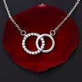 CardWelry To My Soulmate, If I Have Three Magical Wishes The Perfect Pair Necklace Gift for her Jewelry