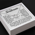 CardWelry To My Soulmate, should I Have Three Magical Wishes The Perfect Pair Necklace Gift for her Jewelry