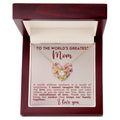 CARDWELRYJewelryTo The World's Greatest Mom Love Knot CardWelry Gift