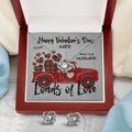 CardWelry Valentine's Day Gifts To Wife from Husband, Truck-Of-Love, Gorgeous Earing and Necklace Set for Wife Jewelry